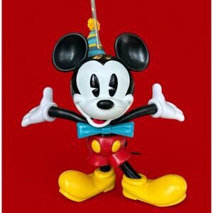 Disney Parks Mickey Mouse 90th Birthday Celebration Sipper Cup Party Hat Straw